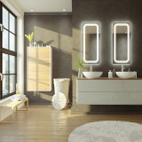 Badspiegel mit LED Beleuchtung - Boku