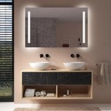 Badspiegel mit LED Beleuchtung - Houston Badspiegel mit LED Beleuchtung - Houston