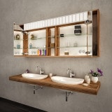 Badezimmer Spiegelschrank nach Maß - COMO