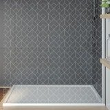 Glas Seitenwand für begehbare Dusche ART DECO 1 Glas Seitenwand für begehbare Dusche ART DECO 1
