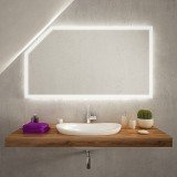 LED Badspiegel Dachschräge Smart Home KNX/Dali - Cuarto SH LED Badspiegel Dachschräge Smart Home KNX/Dali - Cuarto SH