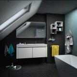 Dachschrägen-Spiegelschrank LED - Ambiente Dachschrägen-Spiegelschrank LED - Ambiente