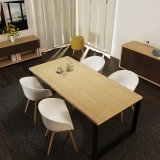 Tischplatte Ahorn Holz-Dekor 19 mm, Schreibtisch-/ Esstischplatte Tischplatte Ahorn Holz-Dekor 19 mm, Schreibtisch-/ Esstischplatte