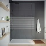 Glaswand nach Maß Walk-in Dusche LINEA 5 Glaswand nach Maß Walk-in Dusche LINEA 5