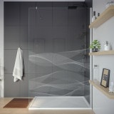 Trennwand für Walk-in Dusche aus Glas ARRAY 2T