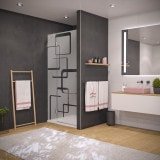 Nischentür für Dusche nach Maß DESIGN 1/104 Nischentür für Dusche nach Maß DESIGN 1/104