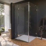 Glas Duschkabine Tür seitlich mit Dekor ARRAY 4/210 Glas Duschkabine Tür seitlich mit Dekor ARRAY 4/210