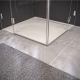 Duschkabine satiniertes Glas Eckeinstieg AREA 2/209
