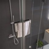 Duschkabine satiniertes Glas Eckeinstieg AREA 2/209