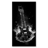 Duschtür Glas mit Motiv GITARRE 101 Duschtür Glas mit Motiv GITARRE 101
