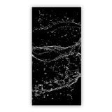 Duschtür aus Glas Laser-Design WASSER 4/104 Duschtür aus Glas Laser-Design WASSER 4/104