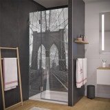 Design Duschtür nach Maß aus Glas BROOKLYN BRIDGE 104 Design Duschtür nach Maß aus Glas BROOKLYN BRIDGE 104