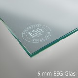 Küchenrückwand ESG Glas 6mm klar