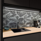 Küchenrückwand ESG Glas 6mm mit keramischen Farbdruck FARN 1