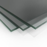 Tischplatte aus ESG Glas Parsol® grau 6 mm