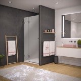 Glastür Dusche ESG Satinato AREA 1/104