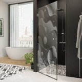 Dusche Echtglas-Tür nach Maß DESIGN 4/101 Dusche Echtglas-Tür nach Maß DESIGN 4/101