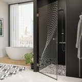 Duschkabinentür Echtglas mit Dekor DOT 8/101 Duschkabinentür Echtglas mit Dekor DOT 8/101