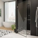 Duschtür Echtglas mit Motiv DESIGN 3/101 Duschtür Echtglas mit Motiv DESIGN 3/101