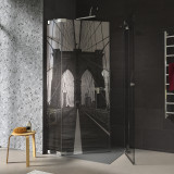 Duschkabine Glas Eckeinstieg BROOKLYN BRIDGE 209