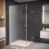Design Duschkabine Glas Eckeinstieg DOT 2/209 Design Duschkabine Glas Eckeinstieg DOT 2/209