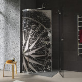 Duschkabine Glas Eckeinstieg WINDROSE 209