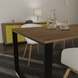 Tischplatte Eiche Holz-Dekor 19 mm, Schreibtisch-/ Esstischplatte