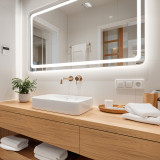 Spiegel mit abgerundeten Ecken F583L4R