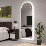 LED Badspiegel mit Rundbogen F642L4B