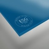 ESG Glas SATINATO lackiert 10 mm - Farbe nach Wunsch