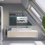 Spiegel mit Fernseher für Dachschräge - Unbeleuchtet CLEAR DS Spiegel mit Fernseher für Dachschräge - Unbeleuchtet CLEAR DS