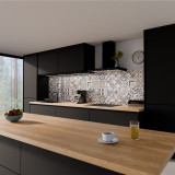 Küchenrückwand ESG Glas 6mm mit keramischen Farbdruck VINTAGE TILE 2 Küchenrückwand ESG Glas 6mm mit keramischen Farbdruck VINTAGE TILE 2