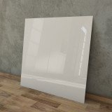 Lackiertes Glas - Cremeweiß / Weiß - REF 1013, 4mm Lackiertes Glas - Cremeweiß / Weiß - REF 1013, 4mm
