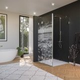 Glas Duschkabine Tür seitlich mit Motiv MEER 1/210 Glas Duschkabine Tür seitlich mit Motiv MEER 1/210
