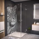 Duschkabine Glas Eckeinstieg TIGER 209 Duschkabine Glas Eckeinstieg TIGER 209