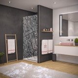 Duschtür aus Glas Laser-Design SPA 1/104