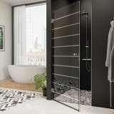Dusche Glas Nischentür mit Dekor FORRADO 3/101 Dusche Glas Nischentür mit Dekor FORRADO 3/101