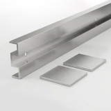 Glas-Schiebetür satiniert AREAL 2/GF