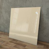 Nischenwand Glas für die Küche - Hell-Beige / Elfenbein - REF 1015, 6mm