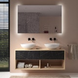 Badezimmer Spiegel mit Hintergrundbeleuchtung - M15L2V