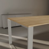 Tischplatte Akazie Holz-Dekor 19 mm, Esstisch-/ Schreibtischplatte