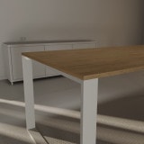 Tischplatte Eiche Holz-Dekor 19 mm, Schreibtisch-/ Esstischplatte