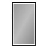 LED Badspiegel Teillack - New York Black LED Badspiegel Teillack - New York Black