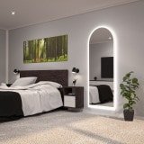 LED Badspiegel mit Rundbogen F642L4B