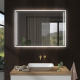 Badspiegel mit LED Beleuchtung - Cartagena