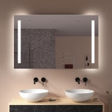 Badspiegel mit LED Beleuchtung - M01L2V