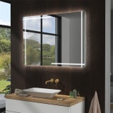 Badspiegel mit LED Beleuchtung - Pechina