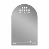LED Spiegel mit Motiv Kalahari 1 LED Spiegel mit Motiv Kalahari 1