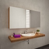 Badezimmerspiegelschrank Auf-/Unterputz - LEXINGTON