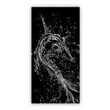 Laser-Design Duschtür aus Glas WASSER 2/104 Laser-Design Duschtür aus Glas WASSER 2/104